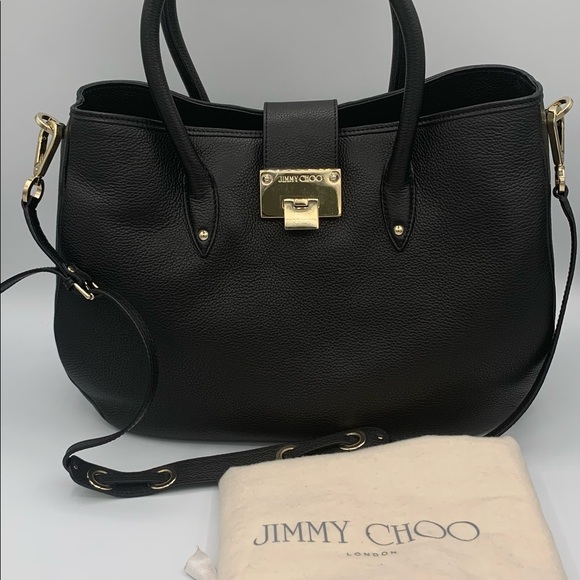JIMMY CHOO Rania grainy leather tote bag - Picture 7 of 8
